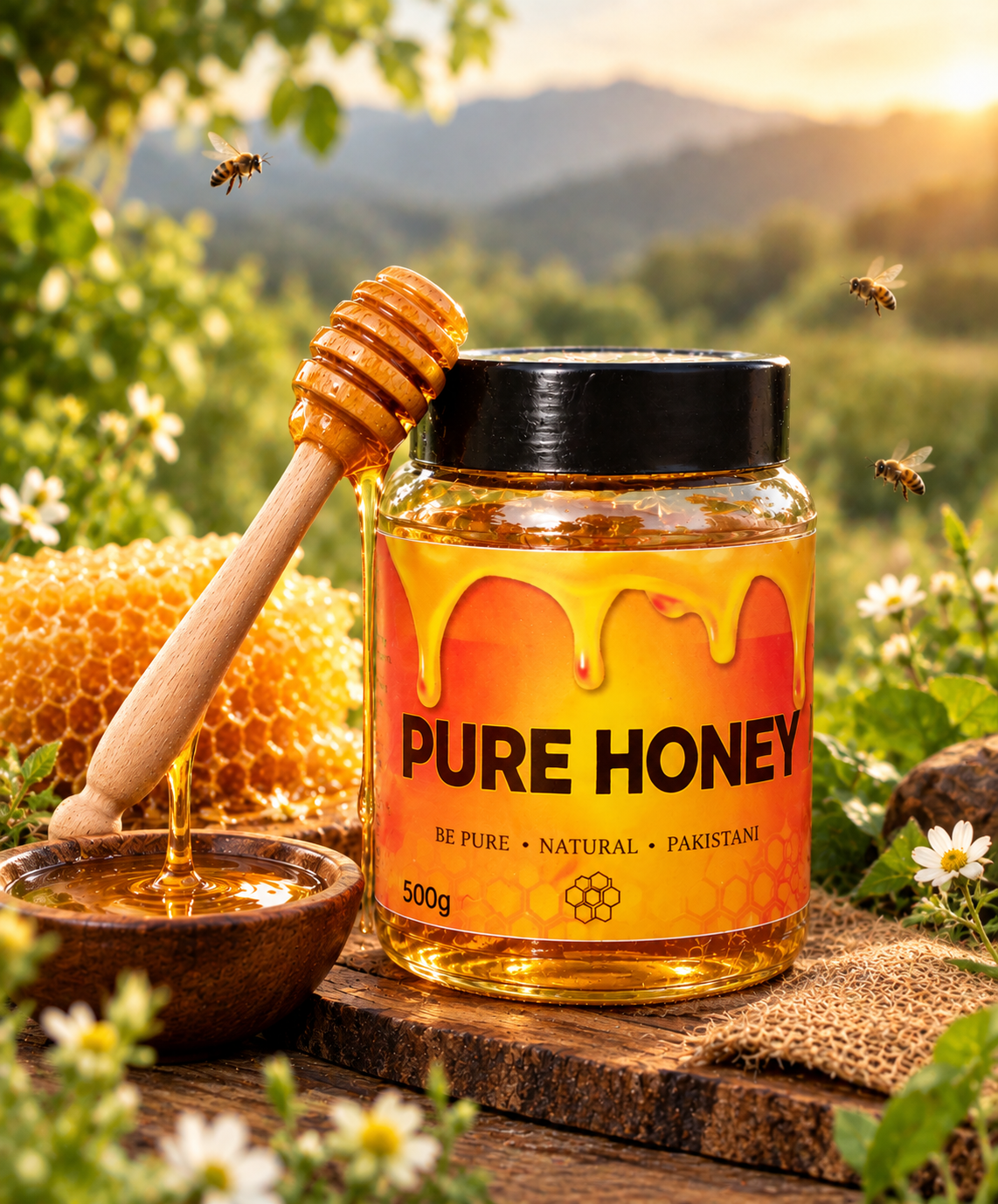 Natural Pure Honey (Beri). - Image 3