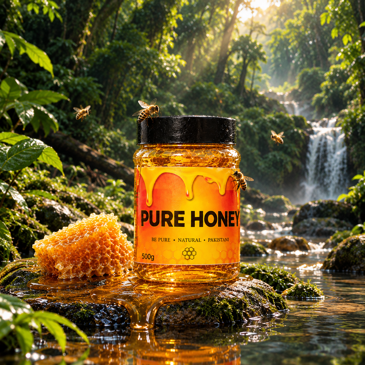 Natural Pure honey (Palosa).